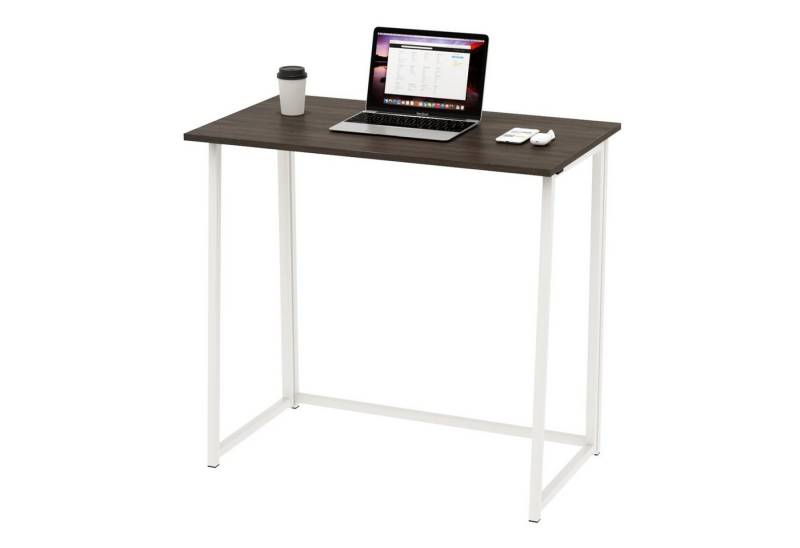 Dripex Klapptisch Schreibtisch Faltbar Computertisch Klappbar PC Tisch Laptoptisch, 45T x 80B x 74H cm, Faltbar, Klappbar von Dripex
