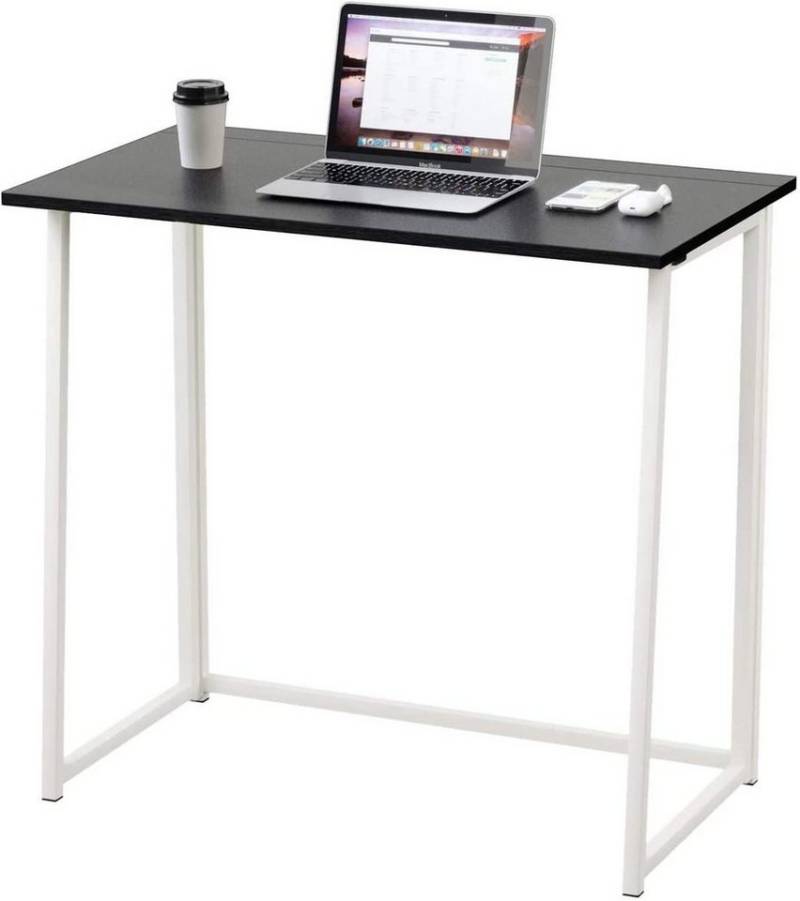 Dripex Klapptisch Schreibtisch Faltbar Computertisch Klappbar PC Tisch Laptoptisch, 45T x 80B x 74H cm, Faltbar, Klappbar von Dripex