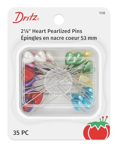 Dritz 139 Perlkopfnadeln, 5,1 cm, 20 Stück 35 Stück 2-1/8-Inch Sortiert von Dritz