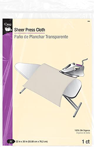 Dritz Seide Sheer Press cloth-22-inch X 30 von Dritz