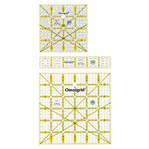 Omnigrid Ruler Set-Squares 3/Pkg von Dritz