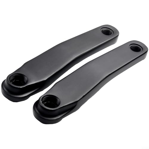170 mm BNI ISIS Zentralmotor Kurbelgarnitur Aluminiumlegierung für Bosch- und eBike-Antriebsmotoren, eloxierte linke und rechte Kurbelarme mit 10-Zahn-Schnittstelle (für BNI Mini ISIS) von Drivstraw