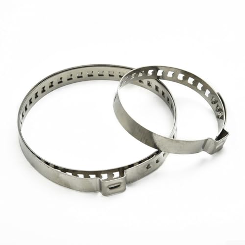 Achsgelenkmanschette Quetschklemmen-Set mit 10 Stück Edelstahl-Klemmclips für Antriebswellengelenke, geeignet für SRT-Fahrzeug, vorne hinten links rechts von Drivstraw