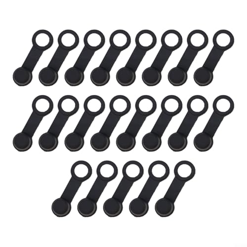 Bremssattel Entlüftungsschraube Kappe Staubschutz Zuverlässiger Gummischutz Entwickelt für M6/M8/M10 Schrauben an Fahrzeugen (20 Stück) von Drivstraw