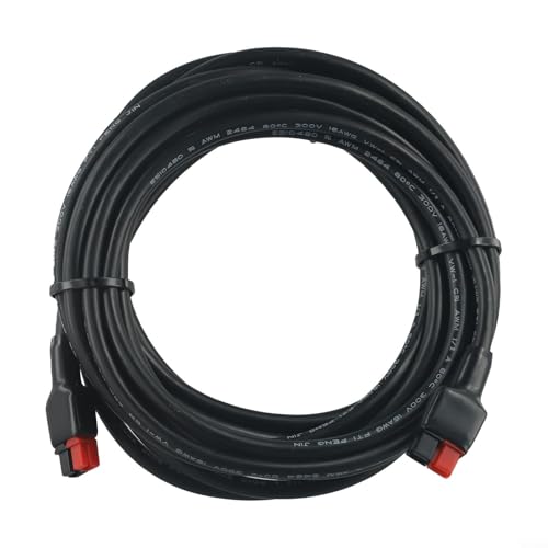 Drivstraw 16AWG für Anderson Connector Solar Verlängerungskabel 6M Rot Schwarz Kabel 45A Hochstrom Solarpanel Generator Draht Drivstraw 16AWG für Anderson Connector Solar Verlängerungskabel 6M Rot Schwarz Kabel 45A Hochstrom Solarpanel Generator Draht von Drivstraw
