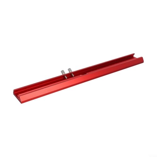 Drivstraw Astronomisches Teleskop Schwalbenschwanzplatte Sucherfernrohr-Erweiterung, Schlitzführung, Spiegelhalterung, Aluminiumlegierung, rot, 220 mm (360 mm) von Drivstraw