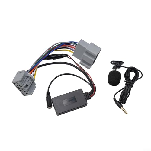 Drivstraw Auto-Audio-Adapter, AUX-Kabel, für Volvo S60, S80, V50, V70, C30, XC70, XC90, kompatibles Modul von Drivstraw