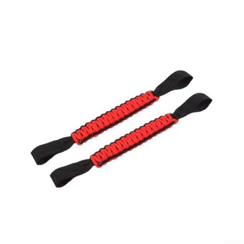 Drivstraw Auto-Haltegriff, Nylon, Hilfs-Handlauf-Griff für Rücksitz-Kopfstütze, einfache Installation und Sicherheitsstabilität in SUVs und LKWs, 2 Stück von Drivstraw