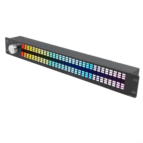 Drivstraw Digitaler Equalizer mit 31 Band – Digitaler Audio-Stereo-Grafik-EQ – LED-Musikspektrumanalysator – 10 benutzerdefinierte Soundeffekte – für Aufnahmestudio Drivstraw Digitaler Equalizer mit 31 Band – Digitaler Audio-Stereo-Grafik-EQ – LED-Musikspektrumanalysator – 10 benutzerdefinierte Soundeffekte – für Aufnahmestudio von Drivstraw