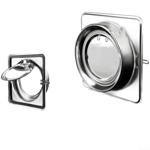 Drivstraw Edelstahl-Rückschlagventil für Küche und Bad, mit Steuerung und Hitzebeständigkeit, Silber (160 mm) von Drivstraw