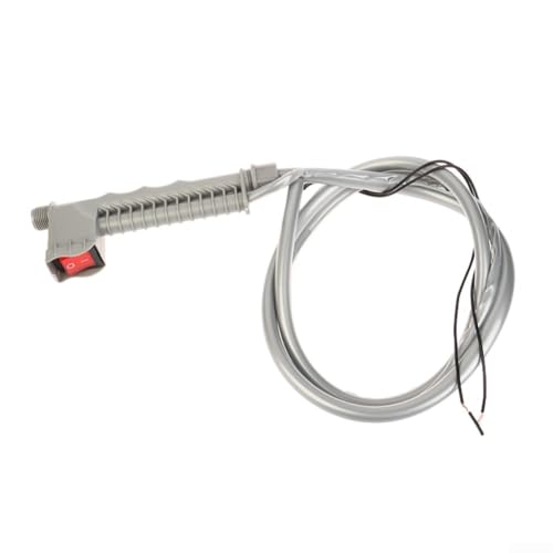 Drivstraw Elektrischer Sprühgriffschalter, verstellbare Durchflusskontrolle, ergonomischer Griff, Metall und Kunststoff, Doppeldraht, Rohr, Wasserflussabschaltung für Garten und Reinigungssysteme von Drivstraw