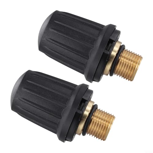 Drivstraw Ersatz-Sicherheitsventilkappe für Kärcher SG4-4 Dampfreiniger – für 28891040 2.889–104.0 – Messing-Sicherheitsventil – Dampfreiniger Ersatzteil (2 Stück) von Drivstraw