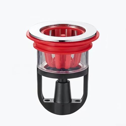 Drivstraw Geruchsverschluss Bodenablauf Kern 2er Set, verstellbar 35-40mm und 42-45mm Größen, Magnetdichtung für Insekten- und Rückflussschutz, leicht zu reinigen, abnehmbares Design von Drivstraw