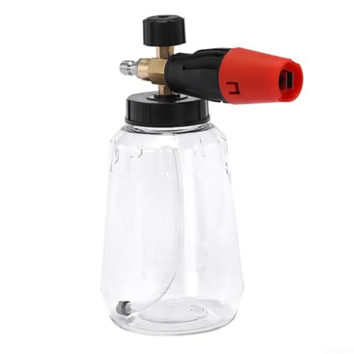 Drivstraw Hochdruck-Schaumsprüher mit 1 l Fassungsvermögen und einstellbaren Sprühwinkeln, mit Messing- und Kunststoffkörper mit Edelstahldüse für Zuhause und professionelle Reinigung (transparent) Drivstraw Hochdruck-Schaumsprüher mit 1 l Fassungsvermögen und einstellbaren Sprühwinkeln, mit Messing- und Kunststoffkörper mit Edelstahldüse für Zuhause und professionelle Reinigung (transparent) von Drivstraw