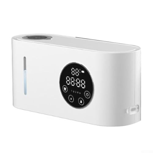 Drivstraw Induktions-Seifenspender mit berührungslosem Sensor, wasserdichtes ABS-Wand-Design, USB-Aufladung, 500 ml großes Fassungsvermögen, verstellbarer Schaumstoffausgang, (B) von Drivstraw