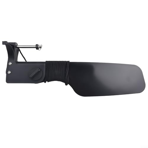 Drivstraw Kanu Boot Ruder Kajaks Ruder mit Riemenscheibe, Nylon Fußsteuerung Lenkung Fixierung Boot Schwanz Boot Ruder für Kajaks/Angelboot/Kanu Lenkung von Drivstraw