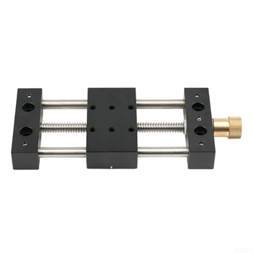 Drivstraw Linearstufe Manuelle Linearführung Gleittisch Kugelumlaufspindel Bewegungsschiene Linearlager ProvideLinearbewegung X-Achse Schiebetisch für Automatisierungsgeräte (0-75 mm ohne Basis) von Drivstraw