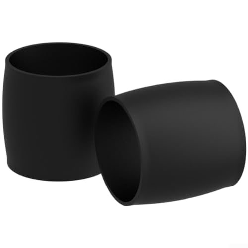 Drivstraw Rennrad-Lenkerband mit festen Ringen aus Silikon, wasserdicht, widerstandsfähig und stark elastisch (schwarz) von Drivstraw