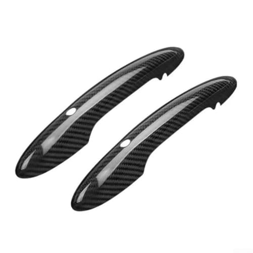 Drivstraw Schwarze Kohlefaser-Türgriff-Abdeckung, kompatibel mit F54, F55, F56, F57, F60, ABS-Außenleiste für Griffe mit Sensor und Lichtlöchern, passend für Drivstraw Schwarze Kohlefaser-Türgriff-Abdeckung, kompatibel mit F54, F55, F56, F57, F60, ABS-Außenleiste für Griffe mit Sensor und Lichtlöchern, passend für von Drivstraw