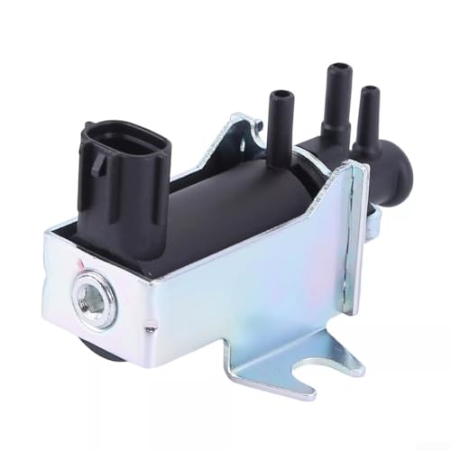 Drivstraw Vakuum Elektromagnetisches Turbo-Steuerung Magnetventil Metall Kompatibel mit Nissan Patrol GU Y61 OEM 14956-AD20A Schwarz von Drivstraw