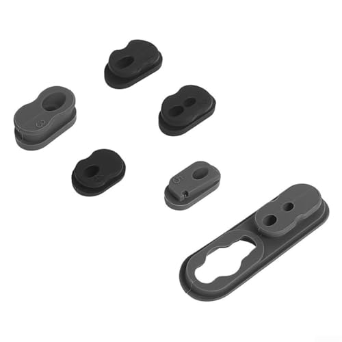 Drivstraw Wasserdicht und Staubdicht Silikon Ladeanschluss Schutz für 4 Pro Elektroroller 6 Stück Abdeckung Set Kratzfeste Hülse für Outdoor Schutz von Drivstraw