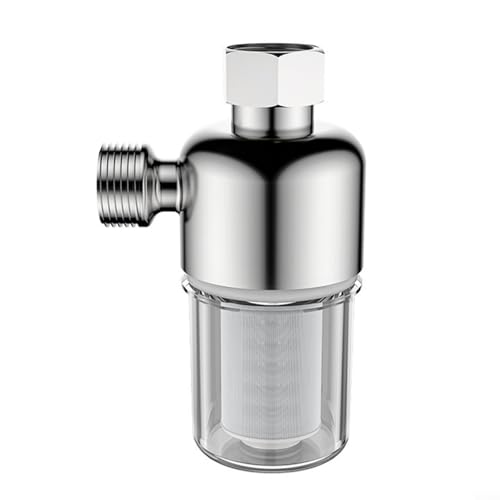 Drivstraw Wasserfilter aus Edelstahl, Anti-Kalk-Ultrafiltration für Küchenspüle oder Badezimmer-Wasserhahn von Drivstraw