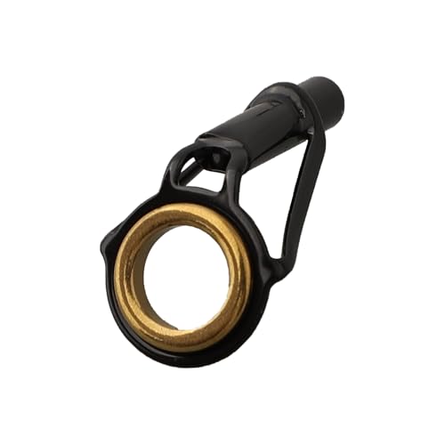 Effektiv für Angelrutenführungsring mit Edelstahl und Keramik für Schnursicherheit (3,4 mm) von Drivstraw