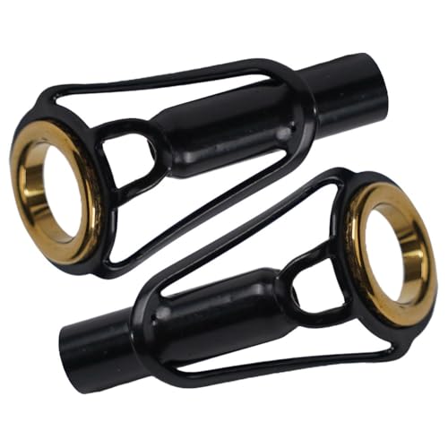 Effektiv für Angelrutenführungsring mit Edelstahl und Keramik für Schnursicherheit (4,5 mm) von Drivstraw