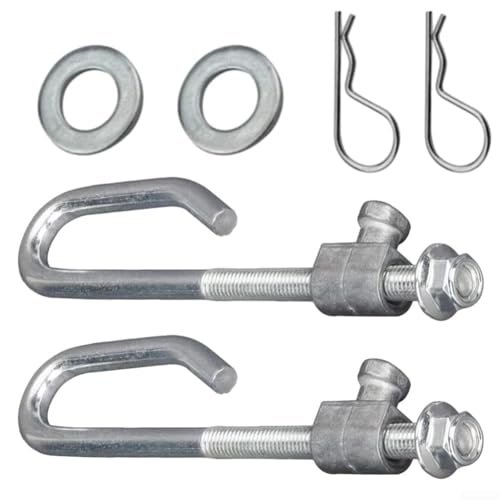 Ersatz-Liftstangen-Set für LA-Serie LA100 bis LA165 und E100 bis E180 Rasenmäher mit GX24864 Stange, GX21718 Mutter, Unterlegscheiben 24M7400 14M7465 und Sicherungsstifte von Drivstraw