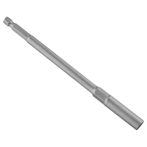 Sechskantmutter-Schraubendreher-Bohrer-Adapter, 150 mm, Steckschlüssel-Verlängerungshülse für pneumatische Schraubendreher, elektrische Bohrmaschinen und Handwerkzeuge in der Autowartung (19 mm) von Drivstraw