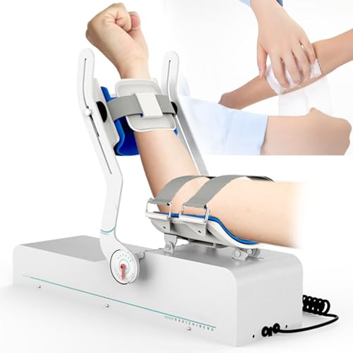 Armbeugungs- und -streckungstrainer, Ellenbogenschutz, elektrisches Rehabilitationsgerät für das Ellenbogengelenk, Winkel von -20° bis 150° einstellbar, für Patienten mit Schlaganfall-Hemiplegie Armbeugungs- und -streckungstrainer, Ellenbogenschutz, elektrisches Rehabilitationsgerät für das Ellenbogengelenk, Winkel von -20° bis 150° einstellbar, für Patienten mit Schlaganfall-Hemiplegie von Drmoxin