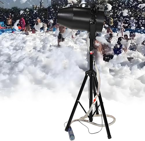 Drmoxin 1000-W-Großbühnen-Schaummaschine, Verstellbarer Winkel, Kommerzieller Outdoor-Schaumblaster Für Partys, 6–10 M Reichweite/80 M² Fläche Drmoxin 1000-W-Großbühnen-Schaummaschine, Verstellbarer Winkel, Kommerzieller Outdoor-Schaumblaster Für Partys, 6–10 M Reichweite/80 M² Fläche von Drmoxin