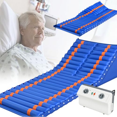 Drmoxin Aufblasbare Matratzenauflage,Wechseldruckmatratze mit Lift- und Links- und Rechts-Flip-Design-Funktion, Luftmatratze für ältere bettlägerige Patienten,A Drmoxin Aufblasbare Matratzenauflage,Wechseldruckmatratze mit Lift- und Links- und Rechts-Flip-Design-Funktion, Luftmatratze für ältere bettlägerige Patienten,A von Drmoxin
