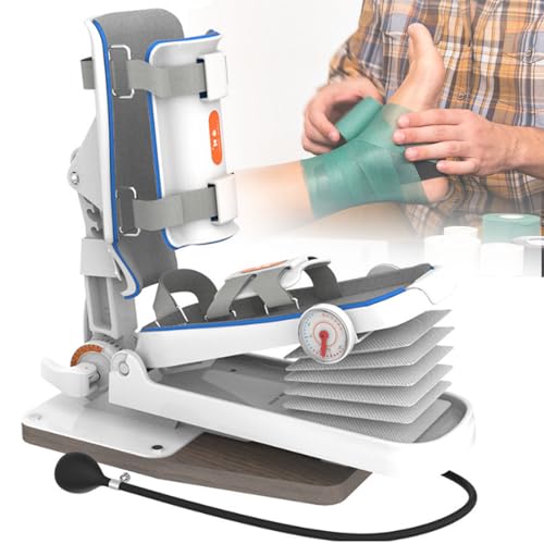 Drmoxin Fußrehabilitations-Trainingsgerät, Knöchel-Fuß-Orthese mit Fernbedienung, Dorsalflexions- und Flexionstraining, für steife Bänder nach Schlaganfall und Hemiplegienfrakturen,Manual Drmoxin Fußrehabilitations-Trainingsgerät, Knöchel-Fuß-Orthese mit Fernbedienung, Dorsalflexions- und Flexionstraining, für steife Bänder nach Schlaganfall und Hemiplegienfrakturen,Manual von Drmoxin