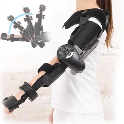 Ellenbogenbeugungs- und -streckungstrainer – Ellenbogenschutz zur Rehabiliation des Arms bei Hemiplegie, Stabilisierungsschiene für Patienten mit Schlaganfall-Hemiplegie,Right von Drmoxin