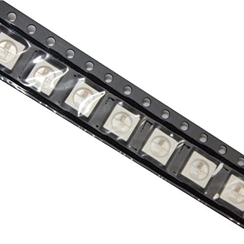 Droagoct 500 Stück WS2812B (4) LED-Chip 5050 RGB SMD Version WS2812 Digitale Pixel, einzeln adressierbar, DC5V von Droagoct