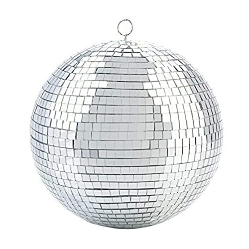 Droagoct Bunter BüHnenlichteffekt 8 20 cm Disco-Glitzerkugel Leichte Silberne Weihnachtsfeier-Dekoration von Droagoct