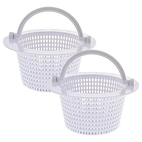 Droagoct ErsatzköRbe für Schwimmbecken-Skimmer mit, 2Er-Pack - Skimmer-KöRbe für Oberirdische Schwimmbecken Durch die Wand Droagoct ErsatzköRbe für Schwimmbecken-Skimmer mit, 2Er-Pack - Skimmer-KöRbe für Oberirdische Schwimmbecken Durch die Wand von Droagoct