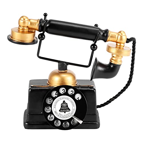 Droagoct Industrie Dachboden Retro Dreh Telefonmodell Dekoration Cafe Wohnzimmer Anzeige Schmuck Dekoration Film-Requisiten von Droagoct