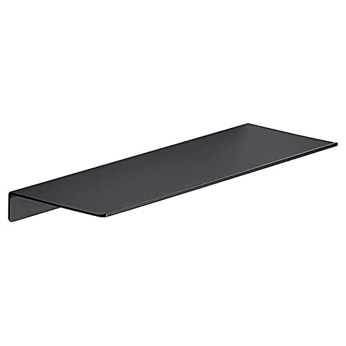 Droagoct Regale EIN der Wand Regal Aus Metall, Schwebende Regale im Schwarz, Badezimmer Regale, Regale EIN der Wand, GewüRz Regale EIN der Wand (30 cm) von Droagoct
