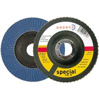 G-AZ-115/6-P-Zirkon-Schleibscheibe (pralle Base) g-az, 115 mm, Getreide 60 - Dronco von Dronco