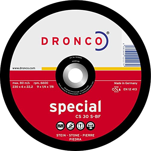 Dronco, Schruppscheibe 115 x 6 x 22,23 , CS 30 S , für Stein und Beton, Schleifscheibe von DRONCO