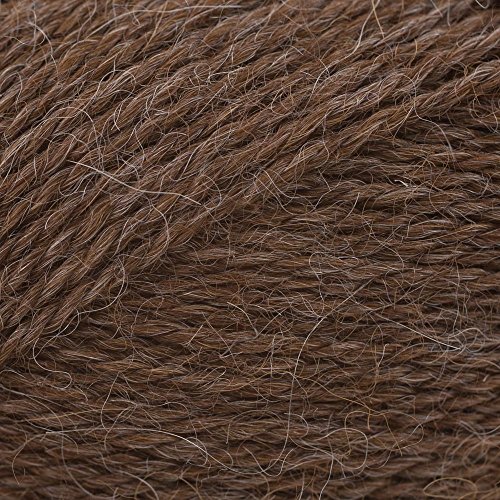 Alpaca Drops Strick- und Häkelgarn, 4-lagiges Gewicht 607 Light Brown von Drops