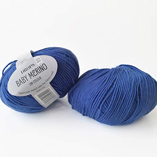 Baby Merino Baby Merino knallblau von Drops