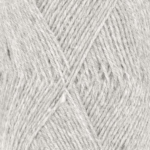 DROPS Fabel 114 UNI Light Pearl Grey von Drops