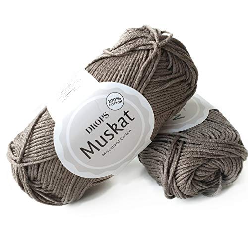 Drops Muskat - Medium Grey (24) von Drops