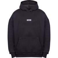 Dropsize Kapuzensweatshirt "Dropsize HEAVY OVERSIZE MIDDLE RUBBER PATCH HOODIE", 1 Stk. von Dropsize