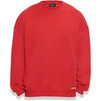 Dropsize Rundhalspullover "Dropsize Herren Bazix Republiq Super Heavy Blank Sweater", 1 Stk. von Dropsize