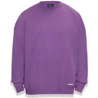 Dropsize Rundhalspullover "Dropsize Herren Bazix Republiq Super Heavy Blank Sweater" 1 Stk. von Dropsize