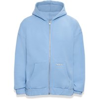 Dropsize Sweatjacke "Dropsize Herren Bazix Republiq Super Heavy Blank Zip-Hoodie" von Dropsize